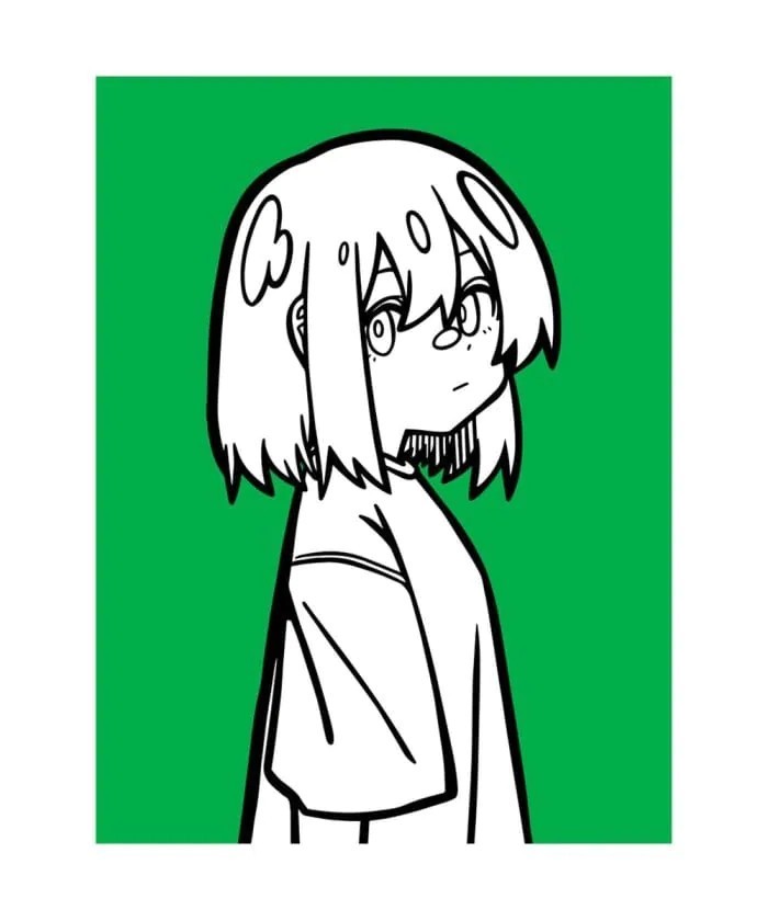 ED30 : シルクスクリーン】シゲマツ/NANTOKA ”GREEN” 美術、工芸品