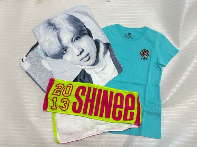 SHINee 公式ツアータオル+maypole Tシャツ テミン TAEMIN 3点セット