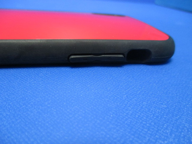 送料無料●iPhoneXS Max (6.5インチ) ケース／カバー レッド■外側の硬い素材と内側の柔らかい素材を組み合わせた耐久力！！の画像6