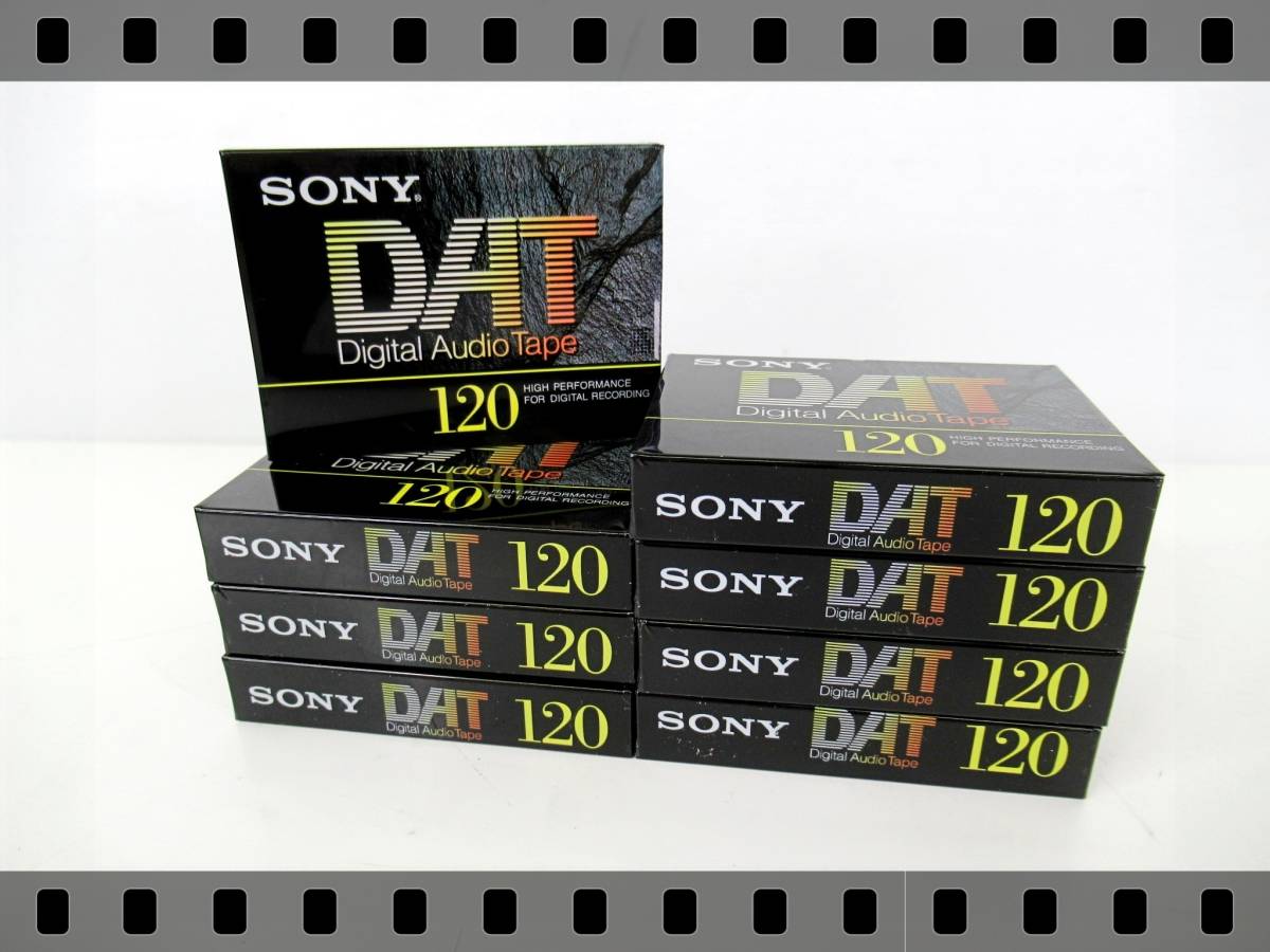 P2-4 ⑥ SONY ソニー DAT デジタルオーディオテープ DT-120RA DATテープ 120分  8本セット(記録媒体)｜売買されたオークション情報、yahooの商品情報をアーカイブ公開 - オークファン（aucfan.com）