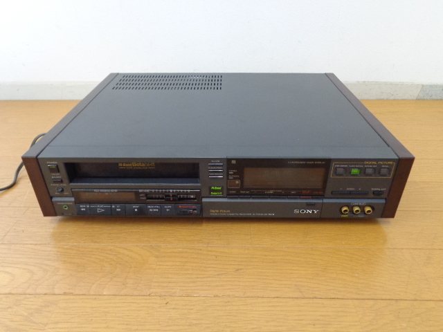 ☆SONY Betamax SL-HF85D Hi-Band Beta ベータ ビデオデッキ ジャンク