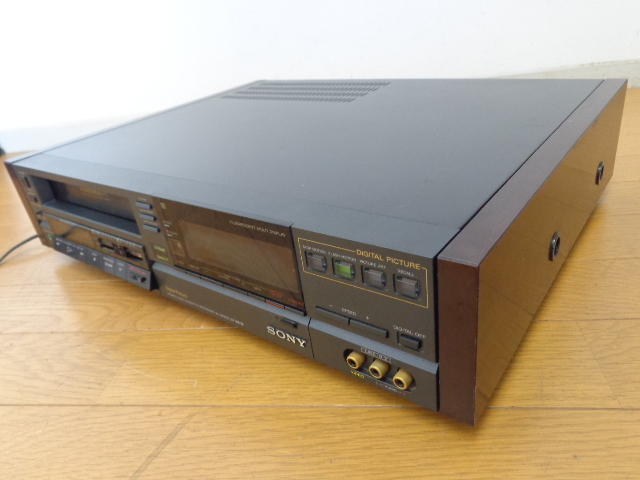 ☆SONY Betamax SL-HF85D Hi-Band Beta ベータ ビデオデッキ ジャンク