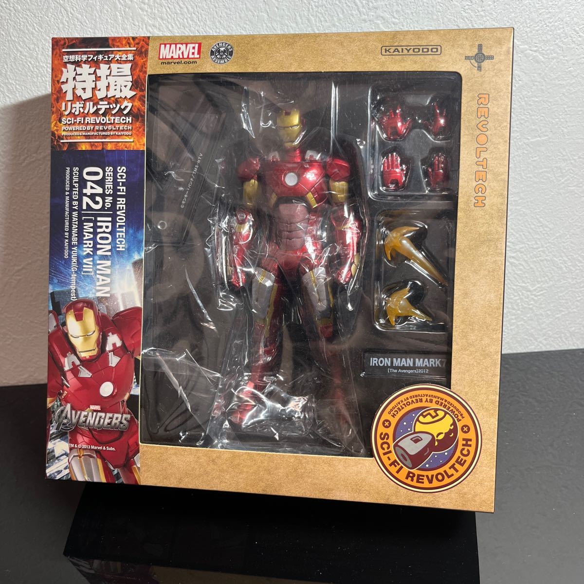 特撮リボルテック アイアンマン マーク2,3,42 三体セット 海洋堂 shuma.mx