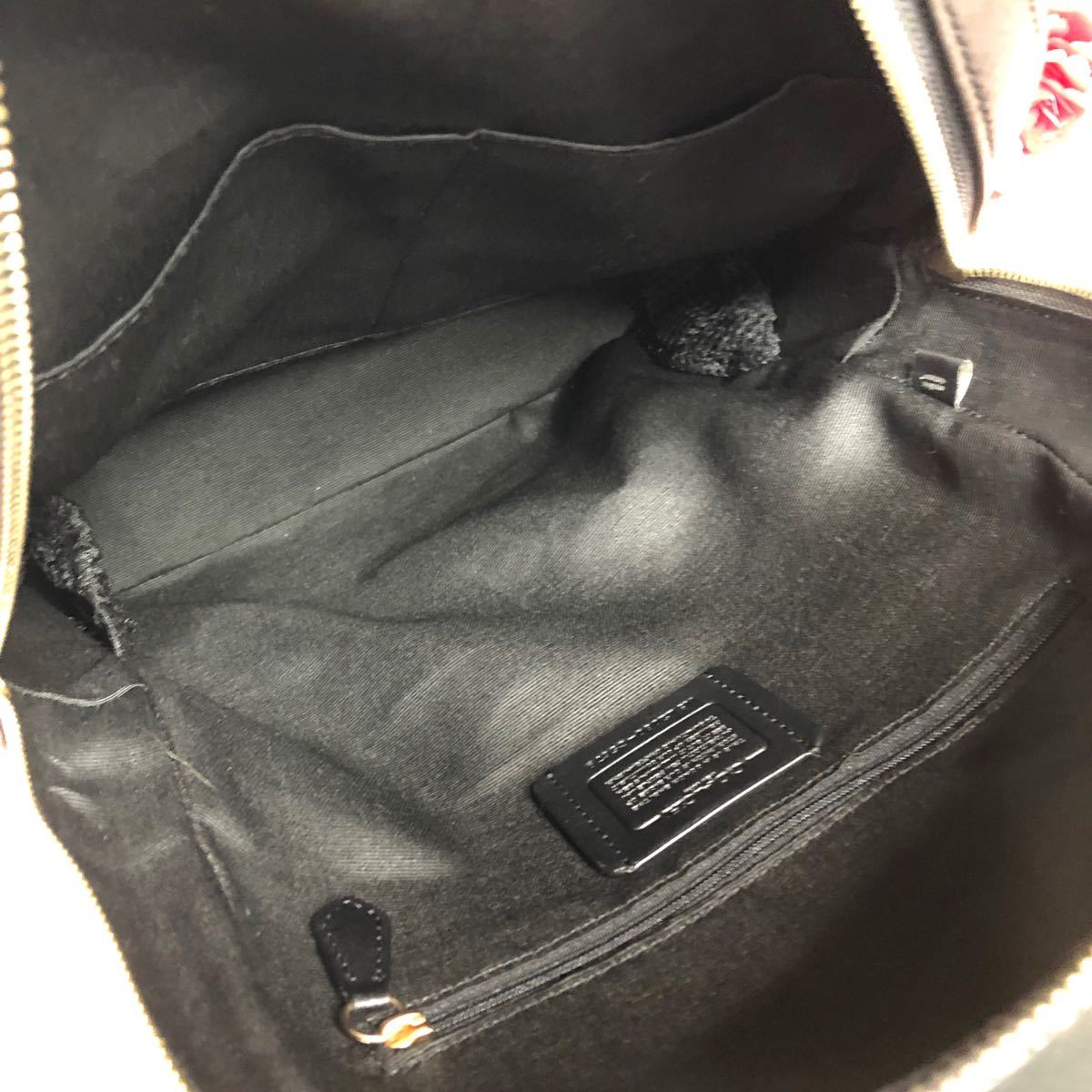 COACH コーチリュック バッグパック シグネチャー 新作 ブラウン