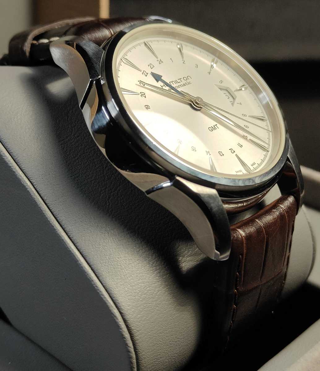 ハミルトン ジャズマスター トラベラー GMT 時計 腕時計(アナログ 
