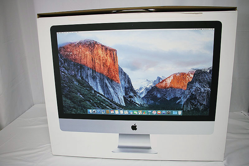 Apple iMac Retina 5K 27インチ 2015 MK462J/A 3.2GHz i5/16GB/HDD 1TB 元箱あり 並品 