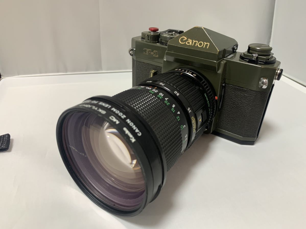 希少】3000台限定 Canon F-1 オリーブドラブ olive 軍物 military ...