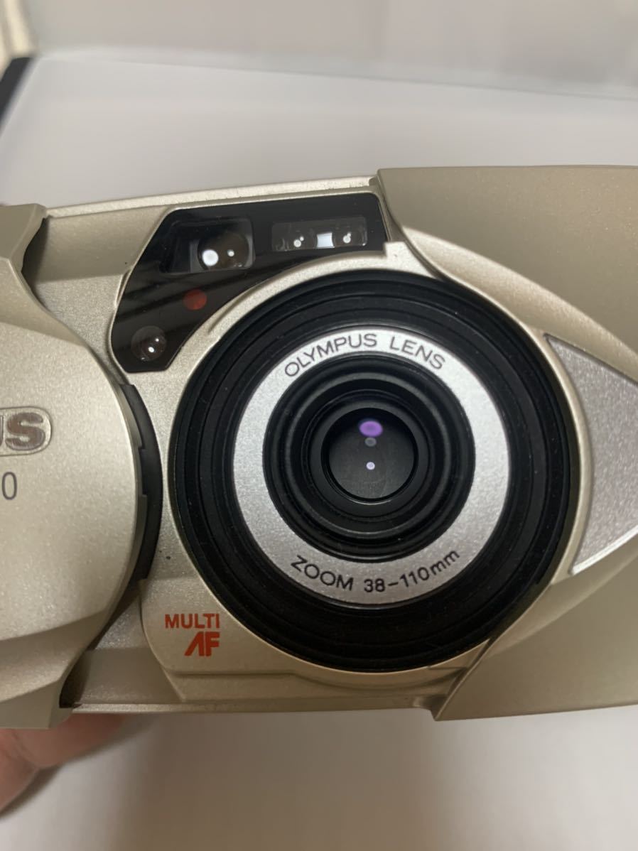 人気】OLYMPUS μ-Ⅱ110 ミュー コンパクトフィルムカメラ 簡単 【エモ