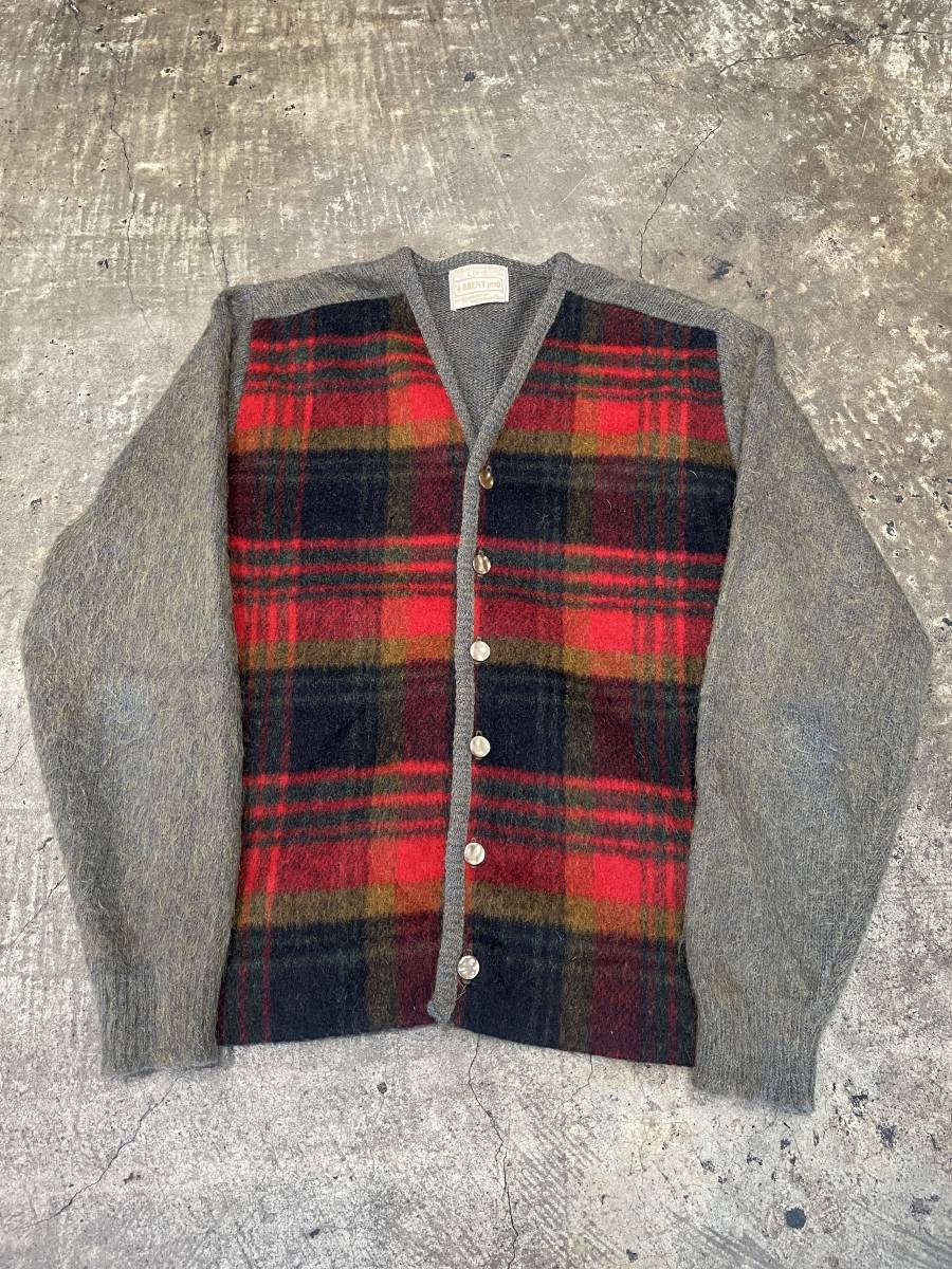 人気の春夏 超希少 超美品 未使用品?USA製 50s 60s 70s Mohair 毛足長