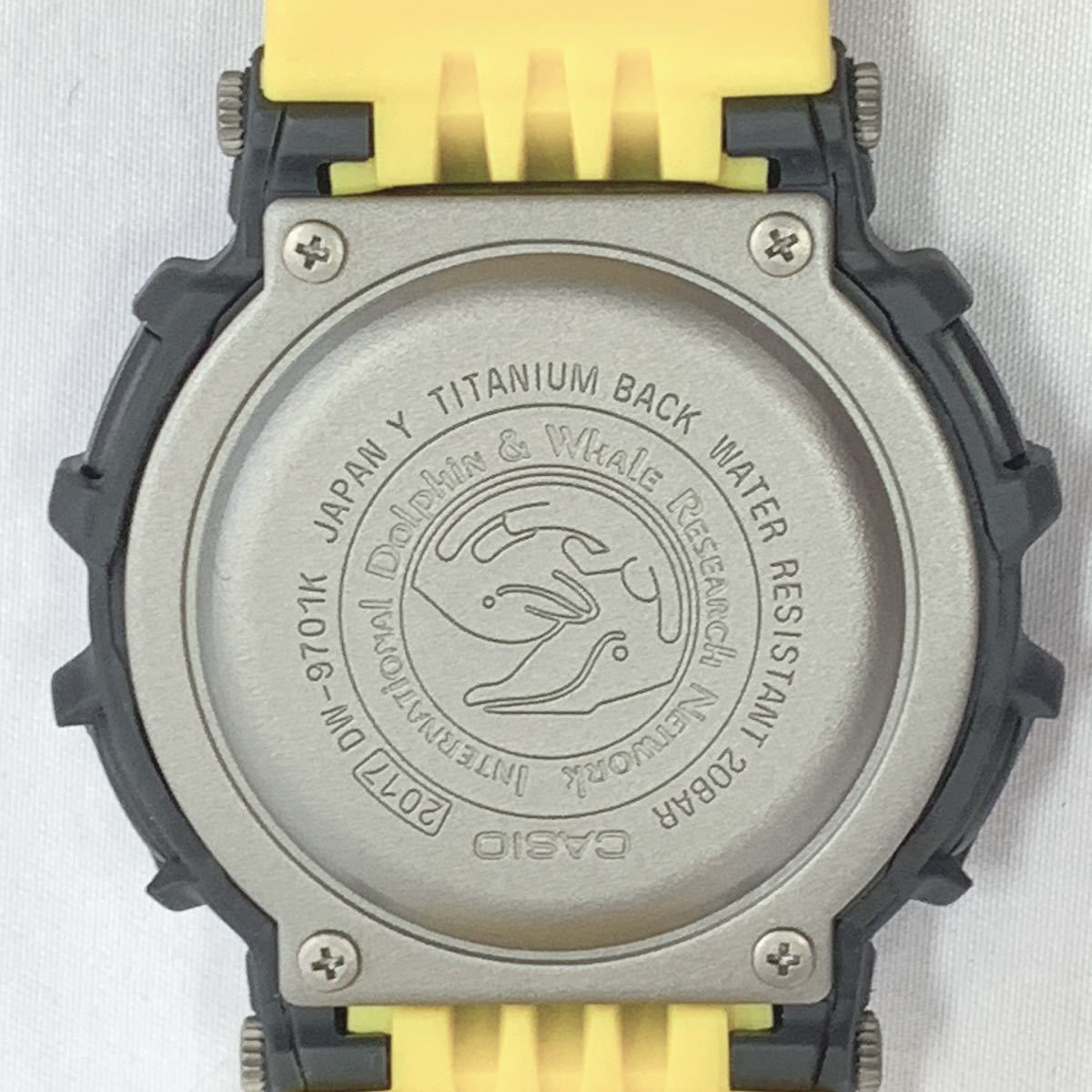 新しいエルメス G-SHOCK Gショック DW-9701K ガルフマン 2000年