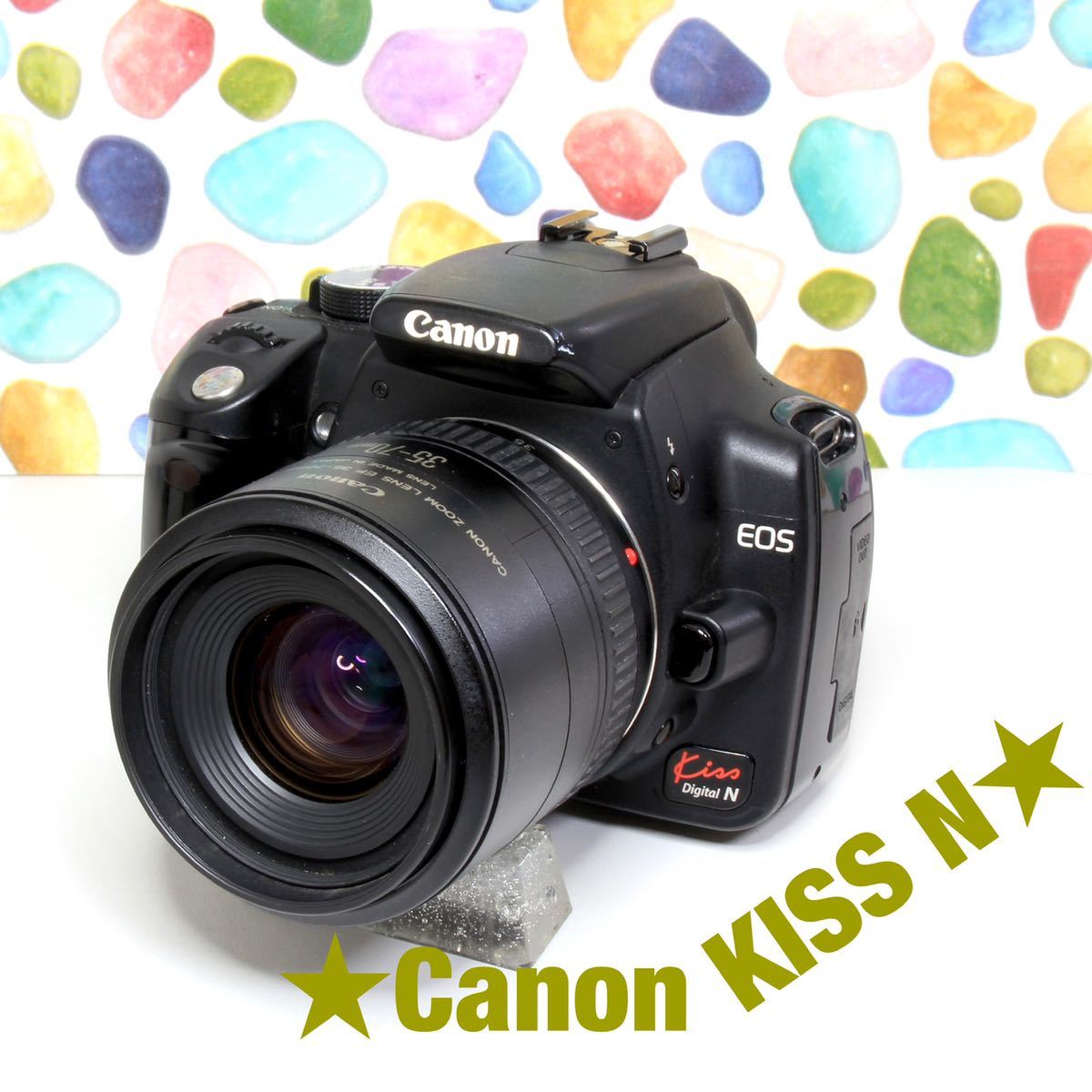 一眼レフデビュー♥️Canon EOS Kiss N♥️初心者おすすめ キヤノン-