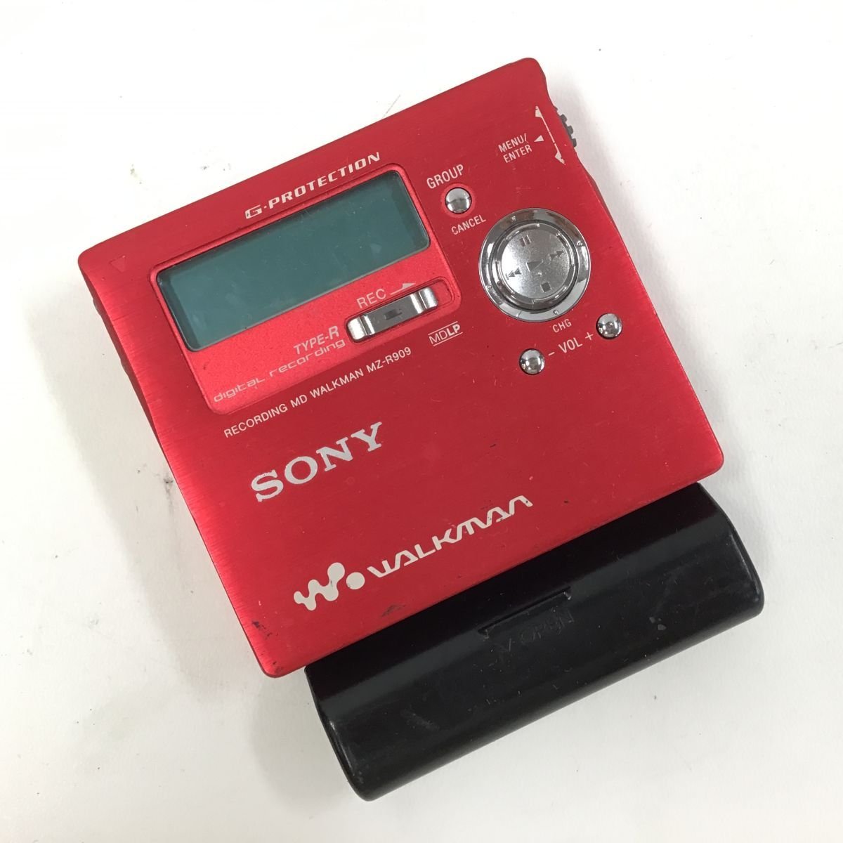 美品 箱付き ソニーMDウォークマン SONY MZ-R909-