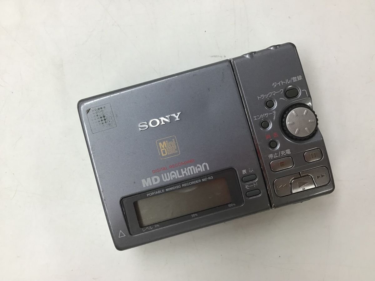 SONY ソニー MD WALKMAN MD ウォークマン ポータブルMD MZ R3 shin