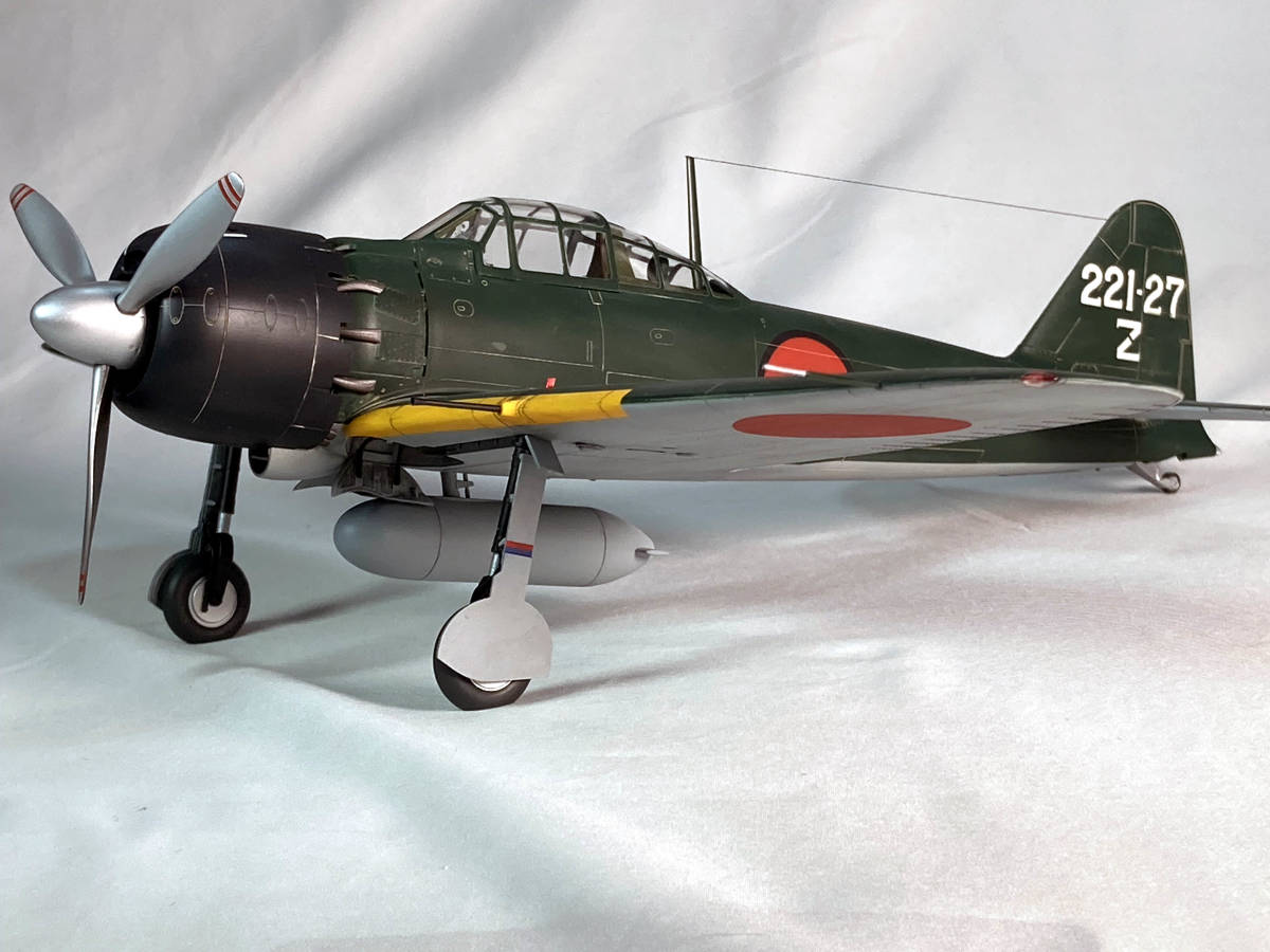 atsudra工房完成品】1/32 零戦52型乙 第221海軍航空隊-