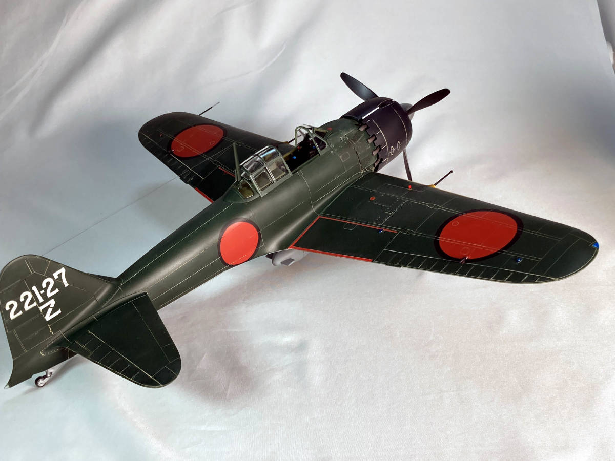 atsudra工房完成品】1/32 零戦52型乙 第221海軍航空隊 atsudra工房完成品】1/32 零戦52型乙 第221海軍航空隊