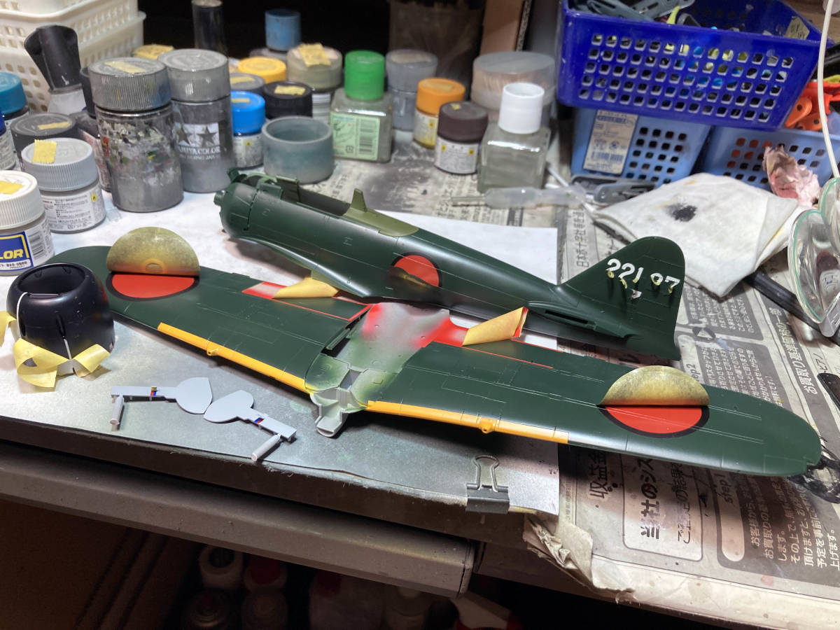 atsudra工房完成品】1/32 零戦52型乙 第221海軍航空隊 atsudra工房完成品】1/32 零戦52型乙 第221海軍航空隊