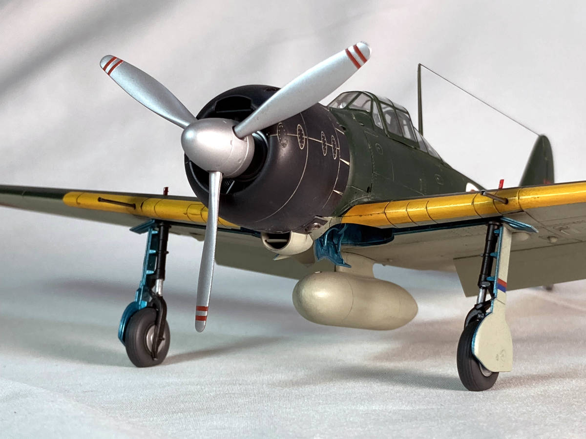 Yahoo!オークション - 【atsudra工房完成品】1/48 零戦22型 Yahoo!オークション - 【atsudra工房完成品】1/48 零戦22型