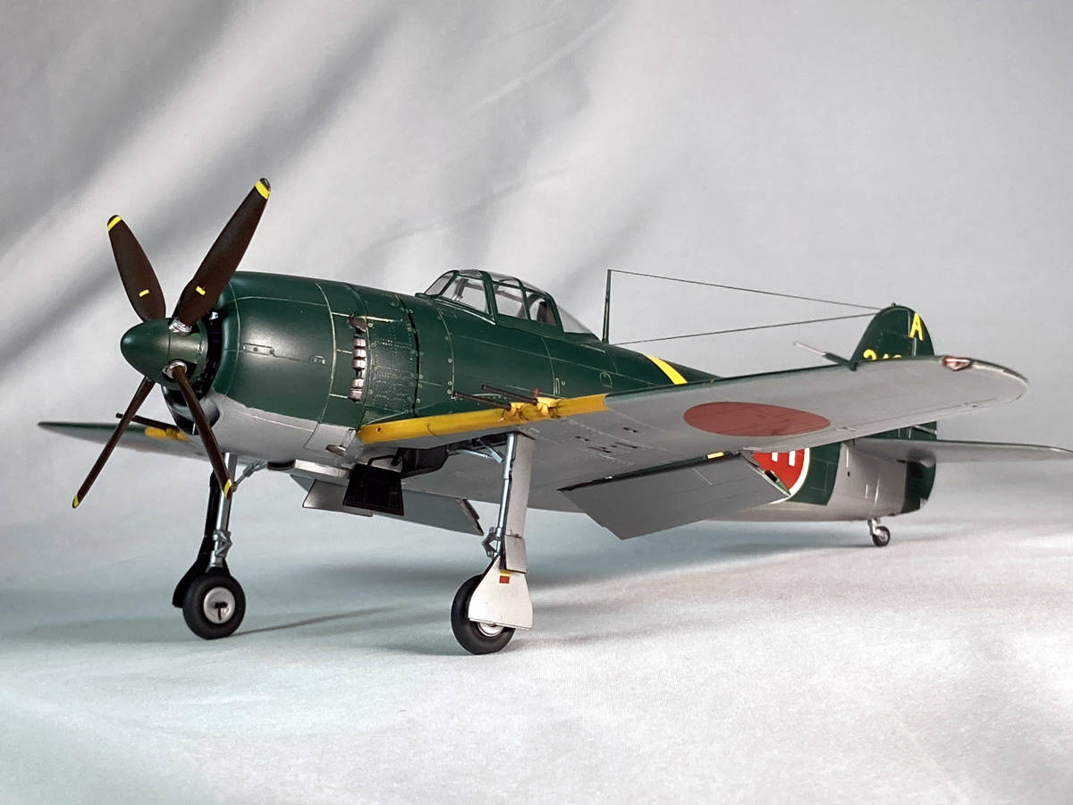 atsudra工房完成品】1/48 紫電改 杉田上飛曹長機 - 完成品 atsudra工房完成品】1/48 紫電改 杉田上飛曹長機 - 完成品