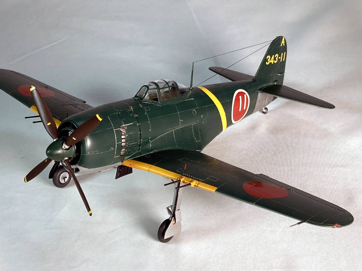 atsudra工房完成品】1/48 紫電改 杉田上飛曹長機 - 完成品 atsudra工房完成品】1/48 紫電改 杉田上飛曹長機 - 完成品