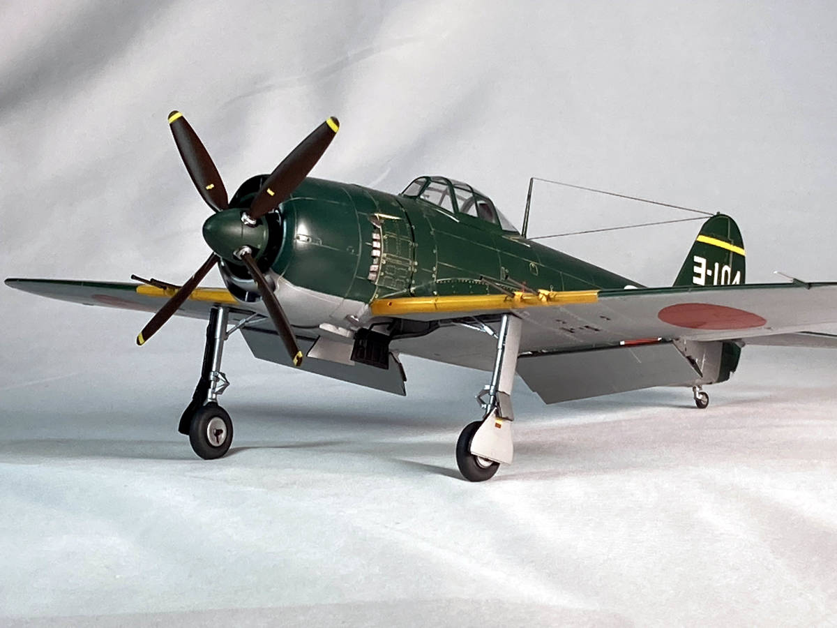 Yahoo!オークション - 【atsudra工房完成品】1/48 紫電改 武藤少尉機 Yahoo!オークション - 【atsudra工房完成品】1/48 紫電改 武藤少尉機