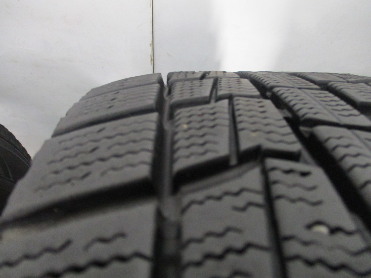 ■中古タイヤホイール■　LIZEA 16インチ 7J +35 4H 5H マルチ 114.3 AUTOBACS NorthTrek N3 215/60R16 95Q 冬 ST 激安 送料無料 H730_Ｎ3