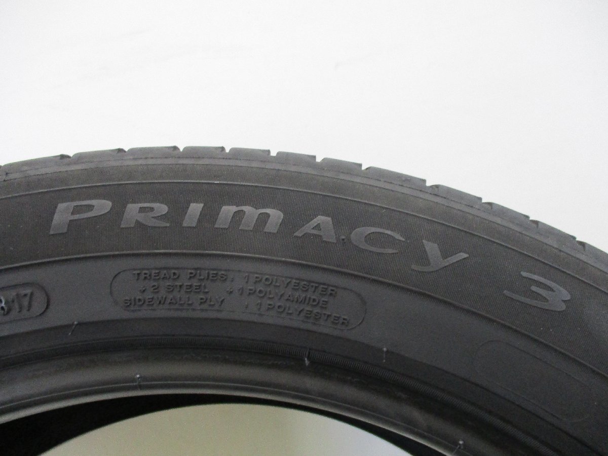 ■中古タイヤ■　225/50R18 95V MICHELIN PRIMACY3 エスティマ エリシオン エルグランド等 夏タイヤ オンロード 激安　送料無料　U683_PRIMACY3