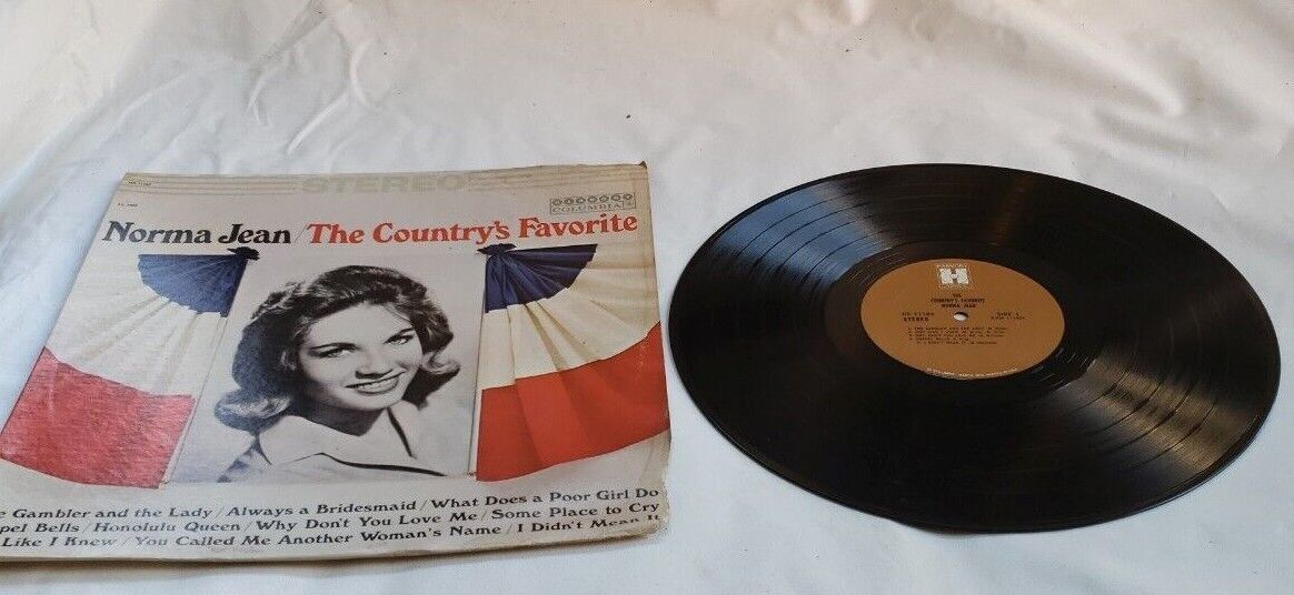Norma Jean The Country's Favorite VINYL RECORD ALBUM 海外 即決