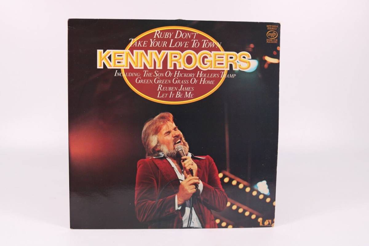 Kenny Rogers Ruby Don't Take Your Love / To Town 1980 MFP Records 33 RPM Vinyl LP 海外 即決