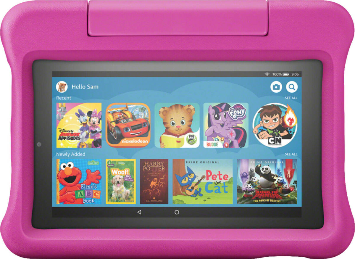 Amazon Fire 7 Kids Edition WiFi (Unlocked) 7 inch Tablet 16GB Pink 送料割引あり アンギオ小僧様 ご成約専用 クラブ