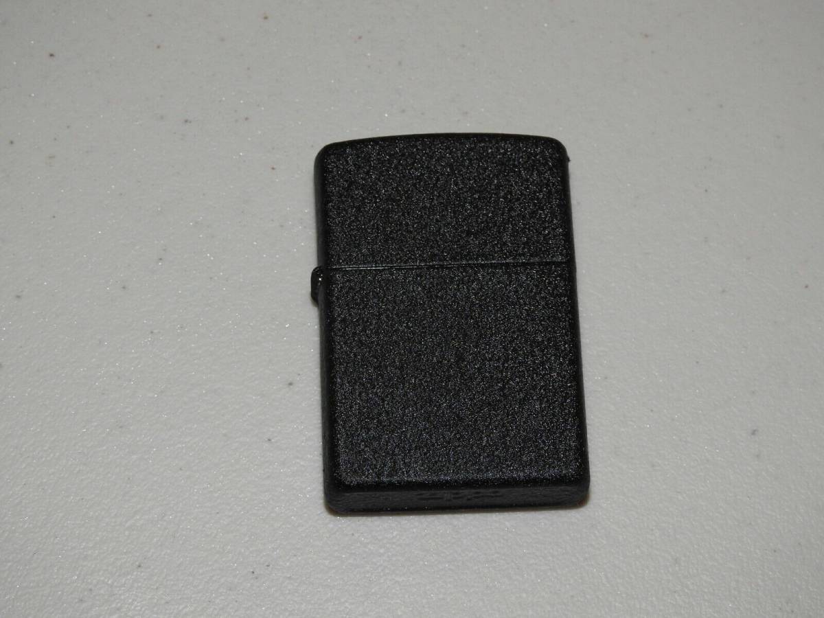 歳お NEW Genuine Zippo Lighter (Black Crackle) 海外 即決 - www