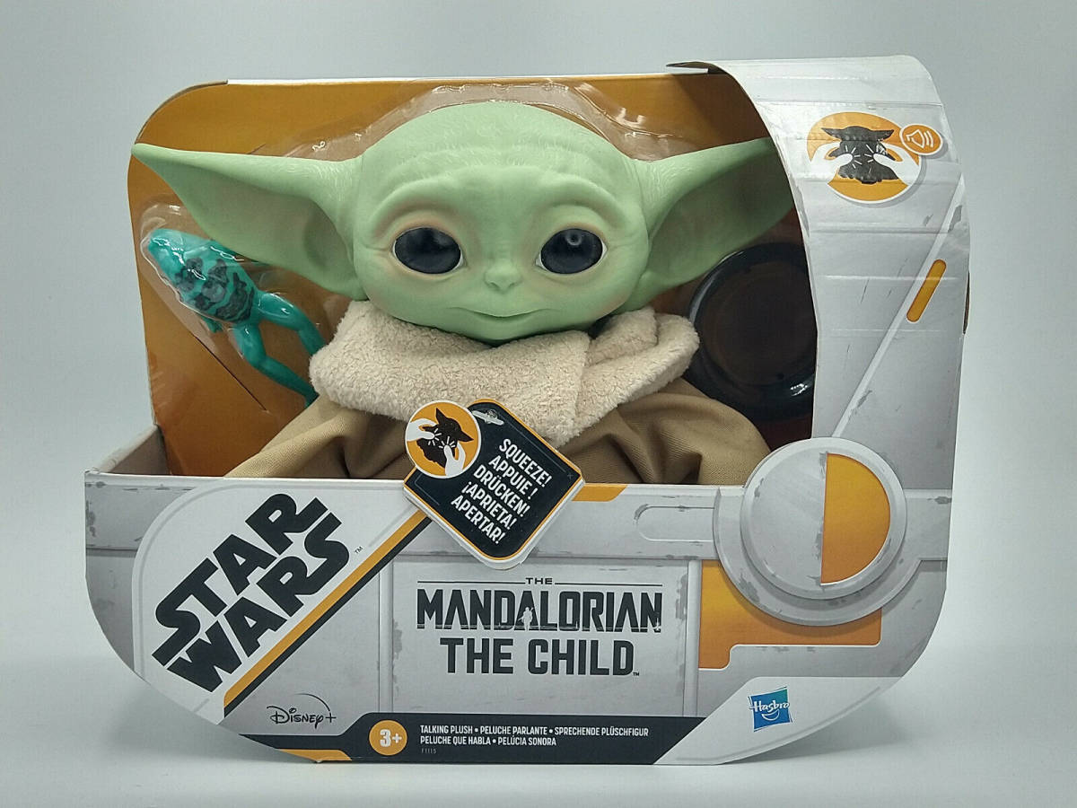 Star Wars The Mandalorian THE CHILD Talking Plush 7.5" Brand New 海外 即決