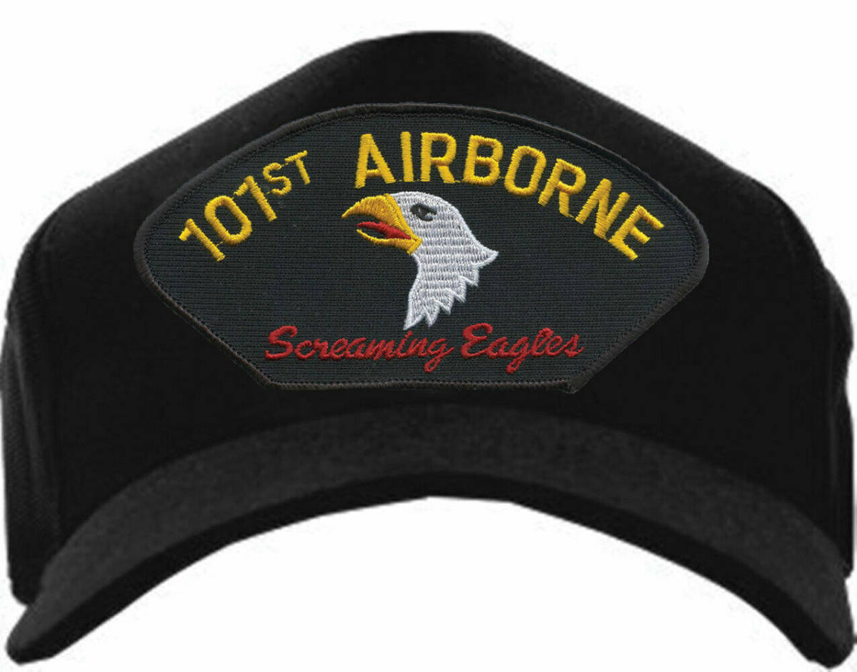 U.S ARMY 101st AIRBORNE DIVISION HAT U.S MILITARY OFFICIAL BALL CAP U.S.A MADE 海外 即決