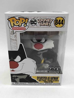 Funko POP! Animation Looney Tunes Sylvester as Batman #844 Vinyl Figure 海外 即決