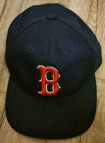 Boston Red Sox Grosscap 1990's Baseball Snapback HAT men's OSFA New 海外 即決
