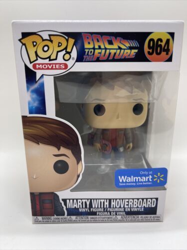 Funko Pop Back To The Future Marty with Hoverboard #964 Walmart Rare 海外 即決