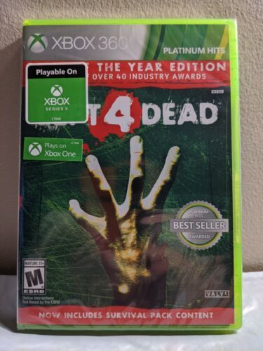 Left 4 Dead Xbox 360 Video Game Game of The Year Edition Playable on Series X 海外 即決