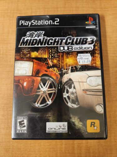 Midnight Club 3 DUB Edition Sony PlayStation 2 PS2 2005 Black Label Complete 海外 即決