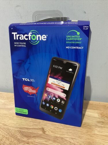 TCL T602DL - 32GB - Nuit Black (Tracfone) (Single SIM) 海外 即決