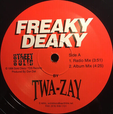 Twa-Zay - Freaky Deaky - Vinyl Record 12インチ - T7427A 海外 即決