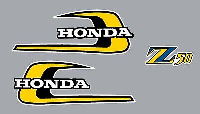 HONDA Z50 1974 Tank Decals & Sidecover B Logo K5 海外 即決