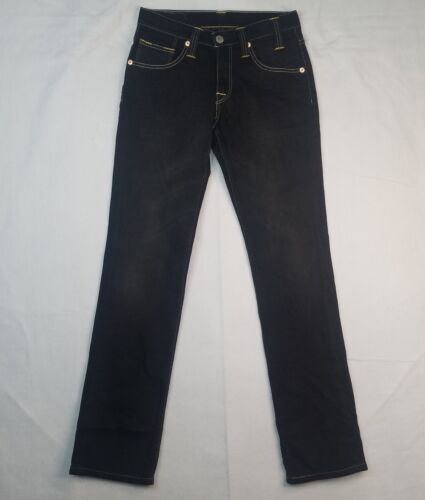 Levis 531 Jeans Mens W30 L34 Athletic Slim Fit Tapered Leg Black Denim Stretch 海外 即決