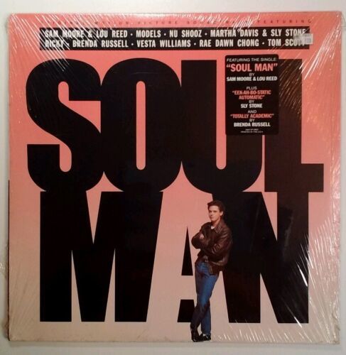 ソウル MAN Soundtrack Vinyl LP RARE MINT プロモ 新品未開封 SS Sly Stone Lou Reed 1986 海外 即決