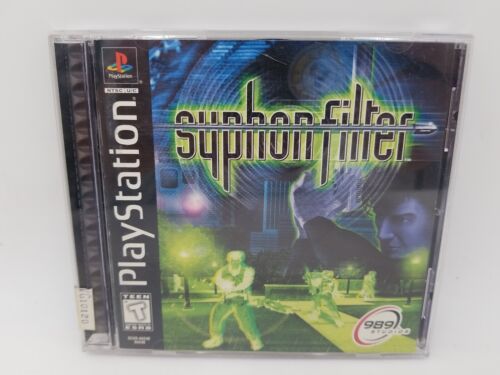 Syphon Filter - PlayStation 1 PS1 - Complete w/ Manual Tested Clean 海外 即決
