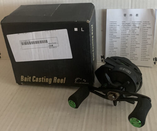 Mingyang Blue CL60 Baitcasting Fishing Reels Fishing Tackle 2+1 BB Right  Handed Gear Ratio 4.2:1