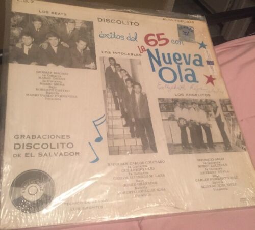 レア Garage ロック LaTin Record LP Vinyl Los Beats Discolito Angelitos Intocables 海外 即決