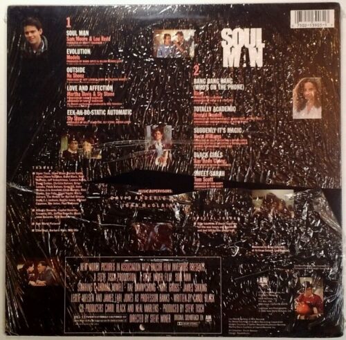 ソウル MAN Soundtrack Vinyl LP RARE MINT プロモ 新品未開封 SS Sly Stone Lou Reed 1986 海外 即決 3