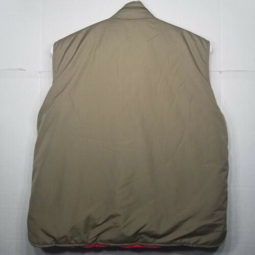 Vintage Sears Fieldmaster Vest Size XL Beige and Red Shooting Hunting  Fishing 海外 即決 - スキル、知識