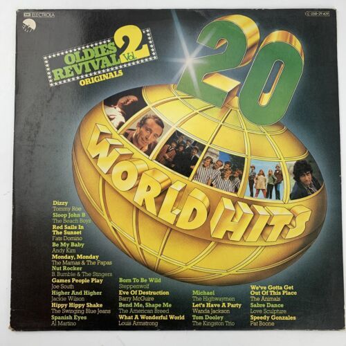 Oldies Revival Vol 2 20 World Hits LP Record Album Vinyl 海外 即決
