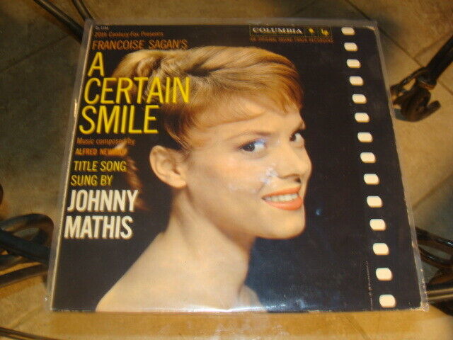 VINYL RECORD LP A CERTAIN SMILE JOHNNY MATHIS 20TH CENTURY FOX COLUMBIA CL 1194 海外 即決