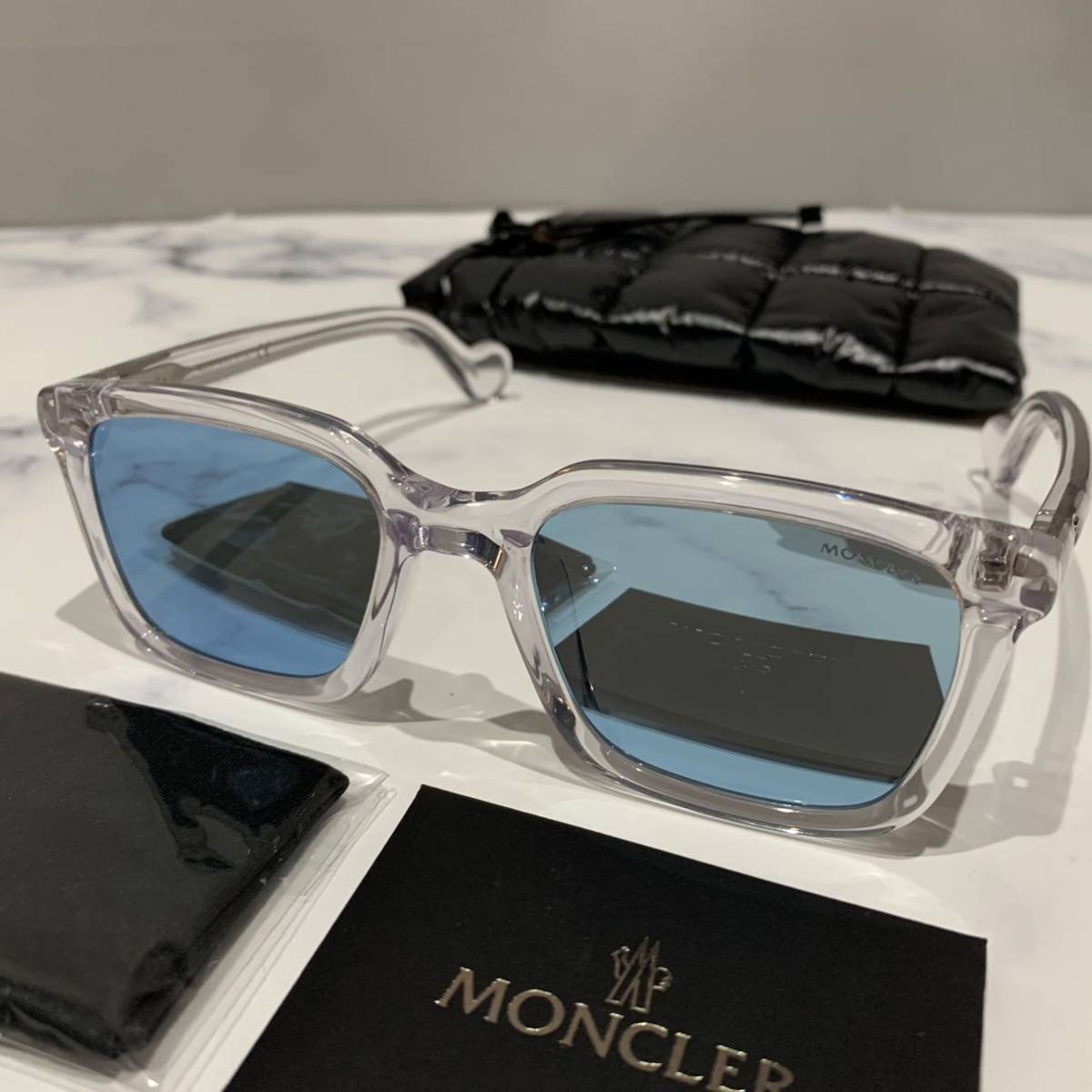 MONCLER サングラス ブランド モンクレール ブルーミラー 00ML-0032K ...
